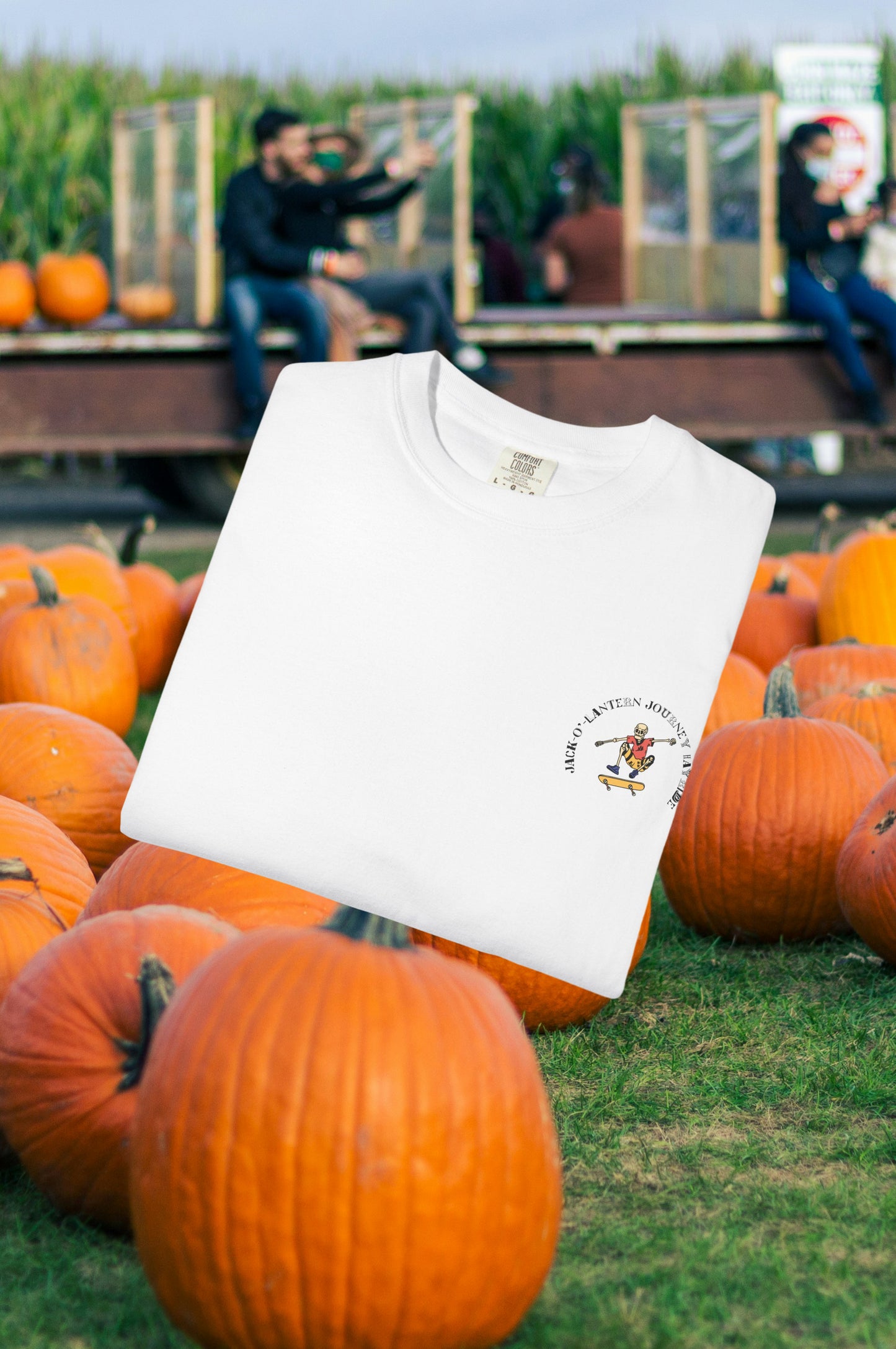 Jack-O'-Lantern Journey Hayride Unisex T-Shirt